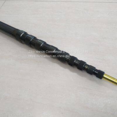 20 m 65.6 Feet Twist Lock Carbon Fiber Telescopic Extension Pole for Window Cleaning Rod Boom Pole photo-3