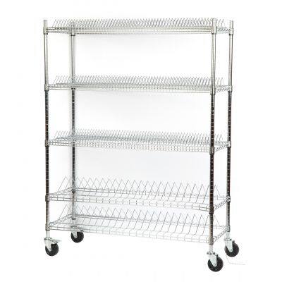 ESD SMT SMD reel storage trolley rack wire shelves cart