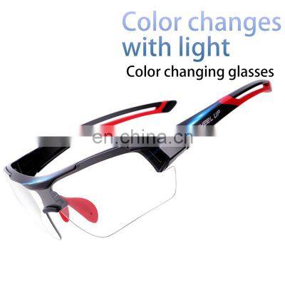 Mountain Bike Color-changing Cycling Glasses for Men and Women, Bicycle Outdoor Sports Windproof Glasses Equipment photo-4