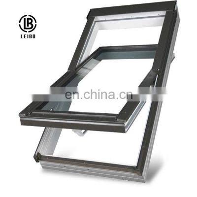 Advanced anti mosquito aluminum shaft window is wind proof and practical