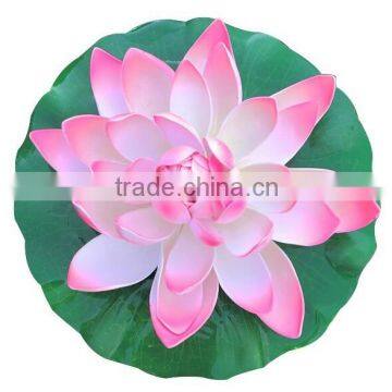 dia 60cm Pond Foam Lotus/ Floating Lotus Pink for water garden made in China