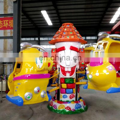 Direct factory funfair mechanical games park commercial electric plane ride mechanical kiddie plane for sale