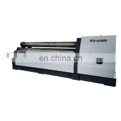 wmtcnc new sheetrollingmachine W12 hydraulic plate rolling machine 4 roll plate rolling machine