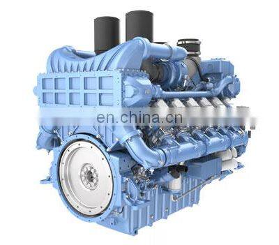 Original Weichai 6 Cylinders Water Cooling 650hp/ 478kw/1500rpm Marine Engine 6M33C650-15 photo-5