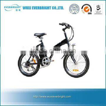 AC 100V-240V Smart Charge Foldable Electric Bicycle With Hidden Battery