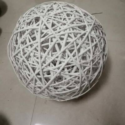 Wholesale Woven Ball Willow Rattan Decoration Supplies