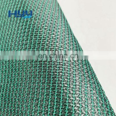 HDPE construction shade net dark green plastic scaffolding net debris safety net