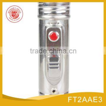FT2AAE3 Stainnless Steel Durable Hot Sell Led Flashlight Seller photo-3