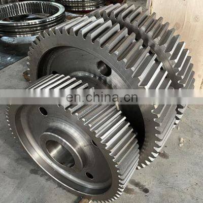 Customized Large Casting Herringbone Gear Wheel with Big Module helical gears Manufacturer