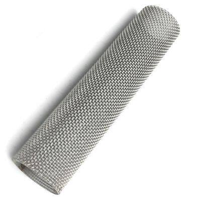 High Precision Stainless Steel Woven Wire Mesh Screen Cylinder Filter Tube For Liquid Filtration photo-5