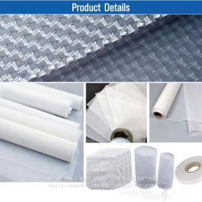 BOLI NYLON MESH 2025/Manufacturer of Nylon Screen Printing Mesh/ Nylon mesh with Food Grade Nylon Filter Mesh 180 200 250 Washable Air Condition Nylon Filter Mesh