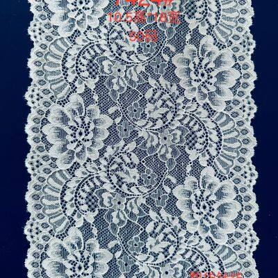 Wholesale Stretchy Lace Ribbon Elastic Trim Fabric With Floral Pattern for Bridal Wedding Decorations Sewing DIY Making and DIY Crafts photo-5