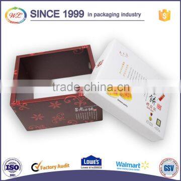 Custom Printed Folding Corrugated Carton Cardboard Paper cardboard cake box