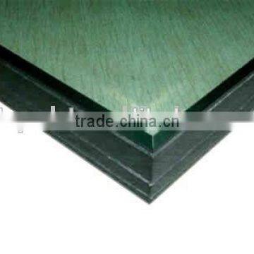 Laminated glass 12mm plus 1.52 mm for bulletproof glass for windows,door and bank