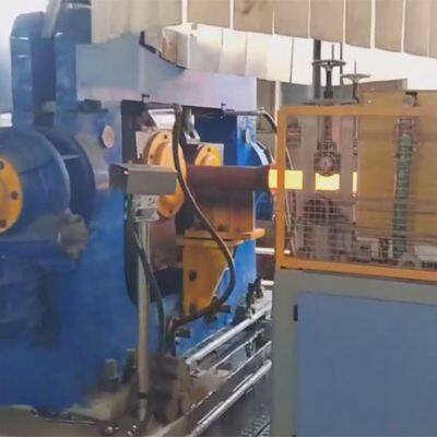 Grinding Steel Ball Hot Rolling Induction Furnace photo-2