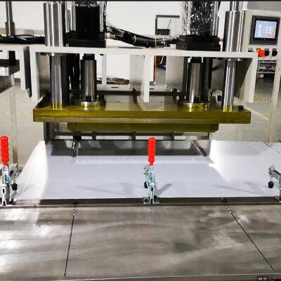 BOYAN PP corrugated plastic open window packaging turnover box welding sealing butt fusion bending Plastic Pallet Sleeve Coaming Box Welding Machine