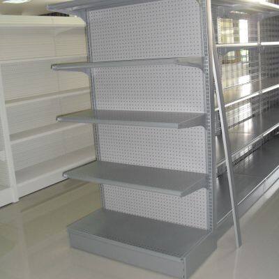 Gondola Shelves Corrosion Protection Metal Shelves Double-Sided Cold-rolled Steel Shelf for Shop Grocery Store