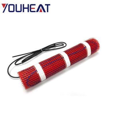 110-220v Outdoor Frost Protection PVC Jacket Underground Heating Mat