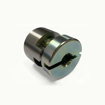 Factory Customized Stainless Steel Band Flange Knurled Lock Nut Metal Turning Milling CNC Precision Machining Service