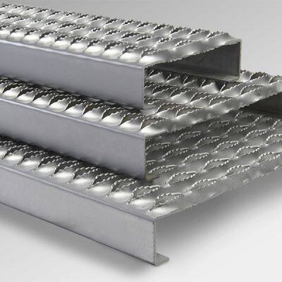 Serrated Surface Stainless Steel Aluminum Mesh Safety Grating Grip Strut Sidewalk