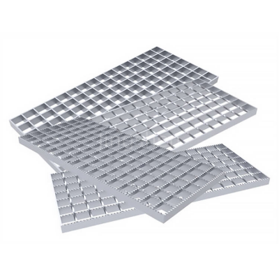 Industrial rectangular steel grating, 255/30/100, galvanized welded metal grating, suitable for walkways, platforms, and ground applications.