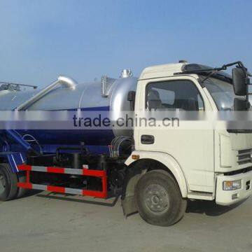 Dongfeng 4x2 Sewage Suction Truck, 3m3 Used Sewage Trucks photo-5