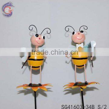 Garden Decorations of Metal Dragonfly Stakes With Different Style photo-3