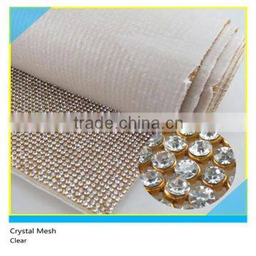 Rhinestone Silver Roll Ss6 2mm AB Crystal 32x120cm Aluminum Base Without Glue photo-4