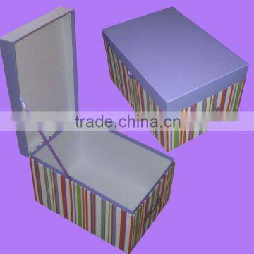 Rectangular cd gift box