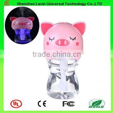 Carton Pig USB Humidifier Bottle Ultrasonic Mist Maker Fogger