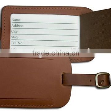 wholesale leather luggage tags