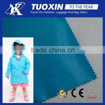 2016 new 210T soft children raincoat fabric soft smooth tough material waterproof umbrella