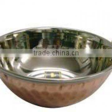 Copper SS Tableware / Kadai / Wok