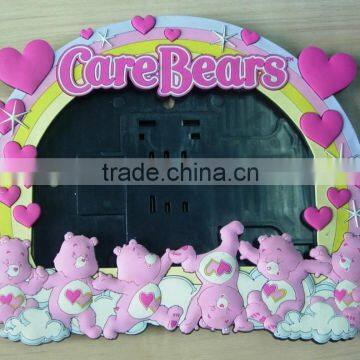 Care bear magnetic PVC photo frames for kids (BS-JL-PF-14112401)