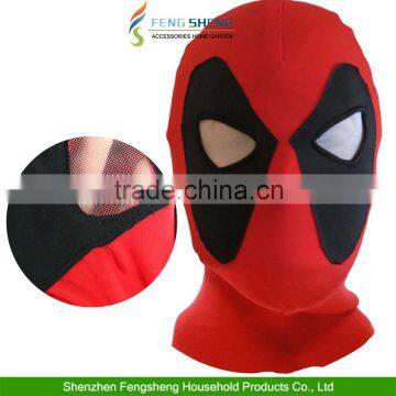 Deadpool Spandex Lycra Balaclava Hat Zentai Mask Hood Halloween Cosplay Headwear