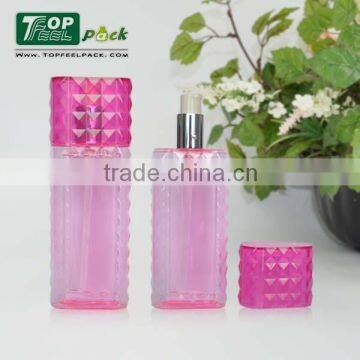 2015 Hot Sale 80ml Empty Plastic Cosmetic PETG Bottle