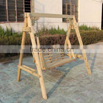 Wood Hanging Porch Swing/outdoor furniture/Garden Swing