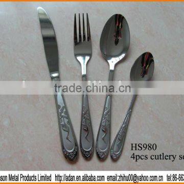 Stainless Steel Cutlery Set - Knife/Spoon/Fork photo-3