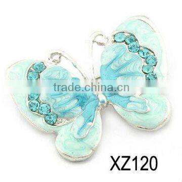 Jewelry Manufacturer China Wholesale Bulk Brooch Butterfly Rhinestone Brooch