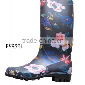 Ladies Plastic Rain Boots / Rain Boots / Boots