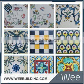 150x150mm hand painted ceramic portuguese tiles and decorative tiles