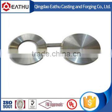 Spectacle slip blind flange