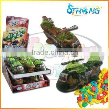 Candy toy helicopter with light from China