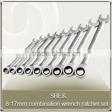 Wholesale top quality combination ratchet wrench set