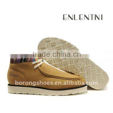 New Suede leather boat men shoes casual men shoes simple fashion