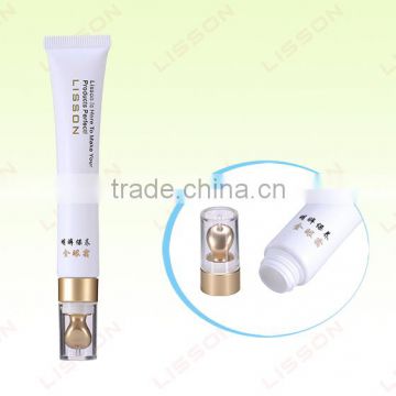 D19mm High-end Small Volume Cosmetic Container with Metal Massage Head