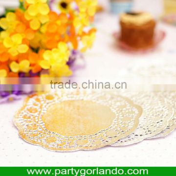 29cm,200pcs/lot cake decorating silver paper lace doilies