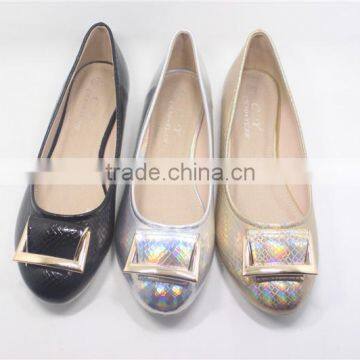 ladies wholesale china flat closed shoes factory