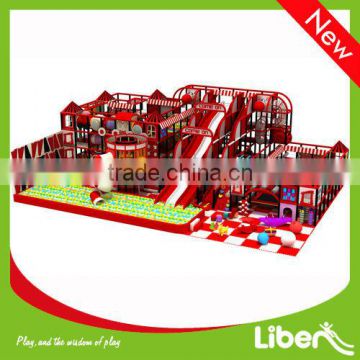 Reliable Plastic Toy Manufacturer Large Amusement Park Indoor Playground in China