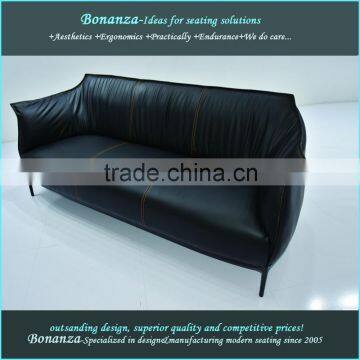New Modern Hot Selling Price Cheap Latest Italian Leather Sofa Design With kd Iron Legs photo-6